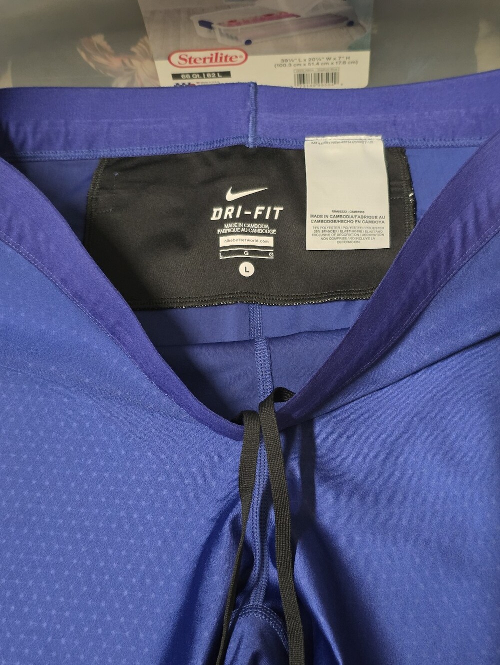 NIKE POWER FLASH RUNNING TIGHTS **RARE** SZ L - Picture 6 of 11